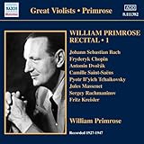 グレート・ヴィオリスト・シリーズ/プリムローズ リサイタル集 第1集