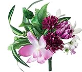 ポピー お彼岸・お盆に 仏花 造花 ランブッシュ ミックス 全長:17cm FP-0732 MIX