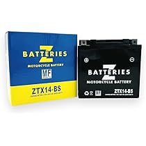 Amazon | Z BATTERIES バイクバッテリー YTX14-BS ユアサ 互換