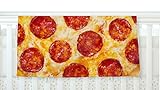 KessインハウスKess元" Pizza My Heart "ペパロニチーズフリースベビーブランケット、40 " x 30 "