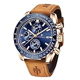 BENYAR AKNIGHT 腕時計 メンズ おしゃれ 時計 メンズ腕時計 夜光 クロノグラフ 固定ベゼル アナログ カレンダー うで時計 