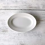 【アウトレットセール】リムプラター 深型 オーバル パスタ 中皿 23cm | お皿 皿 プレート 取り皿 サラダ皿 副菜皿 前菜プレート おつまみ皿 楕円皿 かわいい 日本製 豆皿 おしゃれ 食器 オシャレ 陶器 美濃焼 洋食器 デザート皿 カフェ