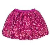Rush Dance Sparkle Sequin Ballerina Girls Dress-Up Princess Costume Recital Tutu (XS (6-12M) Hot Pin