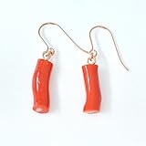 桃色珊瑚 フック ピアス PGFK10