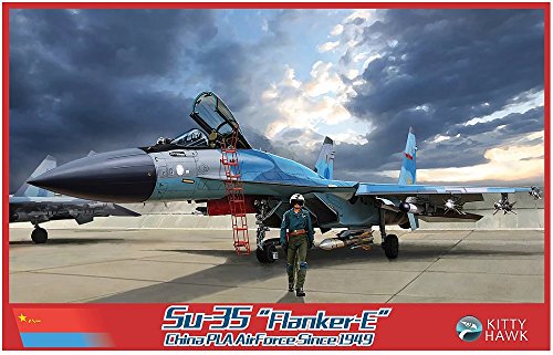 キティホークモデル 1/48 中国人民解放軍空軍 Su-35 フランカーE プラモデル KITKH80128 キティホークモデル 1/48 中国人民解放軍空軍 Su-35 フランカーE プラモデル KITKH80128