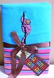 Banana Hannah Reversible Baby Wrap Blanket - Lemur by Kalencom