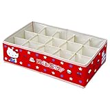 山善(YAMAZEN) ハローキティ(HELLO KITTY) チェスト 仕切り BOX 15マスタイプ 引き出し 仕切り 収納