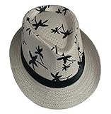 (ビグッド)Bigood 中折れハット レディース 帽子 メンズ ハット 紳士 アウトドア 日よけ UVカット 麦わら帽子 春 夏 日焼け ビーチ 旅行 ストロー ベージュ