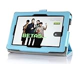 ProCase前2013 Kindle Fire HD 7ケースwithボーナススタイラスペン – 3つ折りレザースタンドカバーの前世代Kindle Fire HD 7インチタブレット