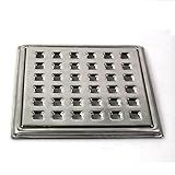 天力四角形排水口のカバー　排水口ゴミよけ目皿