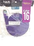 Flat USB Male to USB Female Extension Cable, 17ft (5M), Purple [並行輸入品]
