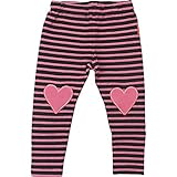 【秋冬物】 CHILD CHAMP(チャイルド チャンプ) スラブストレッチ天竺ボーダー長丈レギンス 90cm /P NO.C-86153304