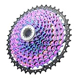 VG SPORTS 8/9/10/11/12速 超軽量自転車カセット マウンテンバイク用 11-40T/11-42T/11-46T/11-50T/11-52T MTB カセット 軽量アルミブラケットカセット シマノ/SARM対応