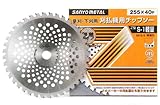 三陽金属 草刈機用チップソー S-1軽量 [無電解ニッケルめっき][外径230mm×刃数36P]