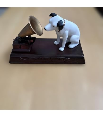 Amazon.co.jp: ビクター ニッパー 陶器置物 21cm / VICTOR NIPPER 品