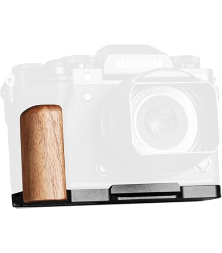 Amazon | 木製カメラグリップ Fujifilm X-T5 Fuji XT5 カメラ用