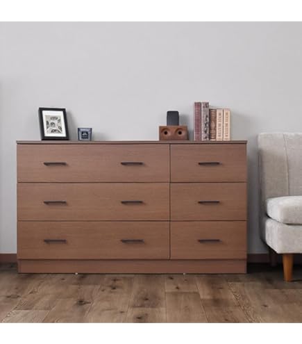 Amazon｜ラタン調チェスト4段 収納 キャスター付 グレー TME-09GY