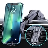 スマホホルダー 車 MOKING 車載スマホホルダー 片手操作 2in1 粘着ゲル吸盤＆スマホホルダー