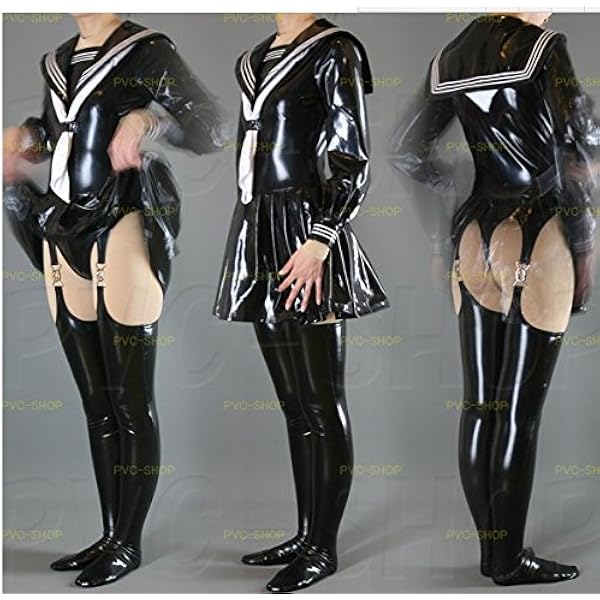 Amazon.co.jp: [KAYZIUCOS] コスプレ衣装 光沢エナメルセーラー服