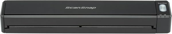 リコー PFU ドキュメントスキャナー ScanSnap iX110 (A4 片面読取 Wi-Fi対応 USB Type-C モバイル) 書類 レシート 名刺 写真 (Black) - 1