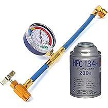 ガスチェックマン（プッシュ式カプラ付）R-134a用【未使用】