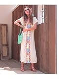 ANAP(アナップ)【anap mimpi】カラフルフラワー刺繍ロングワンピース IV F