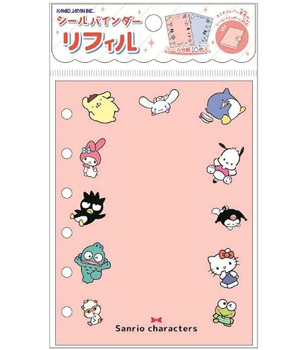 Amazon | カミ307365 サンリオキャラクターズ シールバインダー