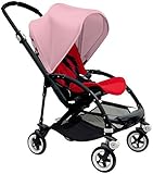 Bugaboo Bee3 Stroller - Soft Pink - Red - Black by Bugaboo [並行輸入品]