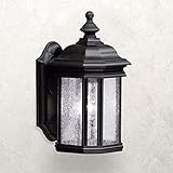 玄関 照明 LED 屋外 ポーチライト 門柱灯 門灯 外灯 防雨型 ウォールマウントライト クラシック k-9028BKLD KICHLER キチラー ブラケット 照明器具