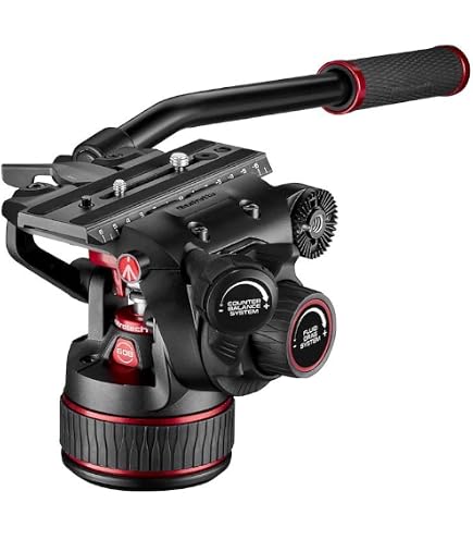 Amazon | Manfrotto ナイトロテック612フルードビデオ雲台 三脚雲台