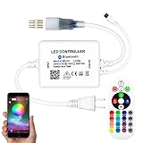 superlightingled LED Bluetooth high-voltage RGB 720 Wコントローラ音楽時間コントロールwith 25キーワイヤレスIRリモートfor ac110 V