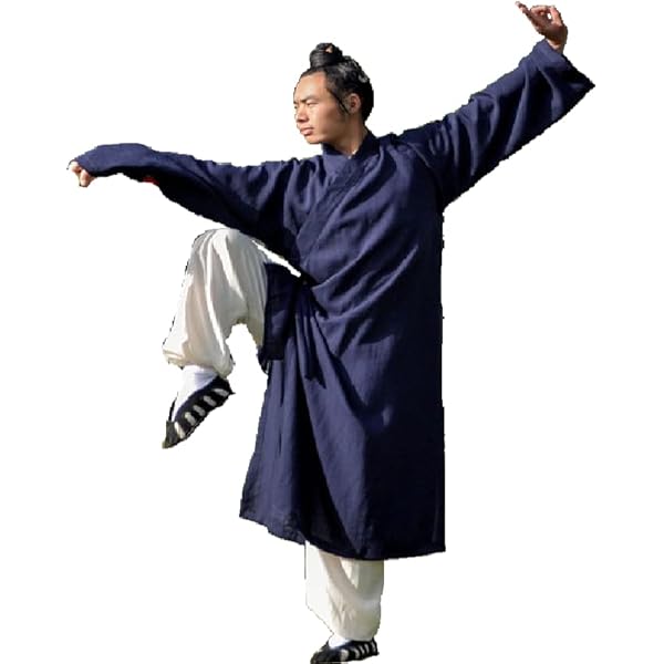 太極拳 ベロア調 太極服 上下 Mサイズ 男女両用 藏青色【新品】 小和山太極服女款新款高端太極拳練功服男春秋夏服裝醋酸鍛八段錦