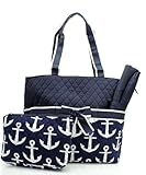 Anchor Diaper Bag Navy by NGIL [並行輸入品]
