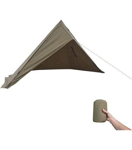 Amazon | YAJIN CRAFT ティピ型テント ワンポールテント TC