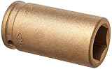 Ampco Safety Tools DWI-3/4D29MM Socket, Deep Well Impact, Non-Sparking, Non-Magnetic, Corrosion Resi