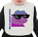 Sadfrog ネクタイを有する有機ビブ Medium