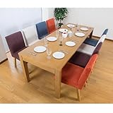 伸長式ダイニングテーブル JF-6150DT(LBR) ライトブラウン W150/180/210cm