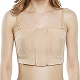 Meily ハンズフリー 搾乳器 ブラ 電動さく乳器使用時に両手が自由になり、他の事ができるようになるブラジャー (M, ベージュ)