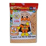 アンパンマン　長袖 お食事エプロン ANPANMAN イエロー◇26.5×35.5×28