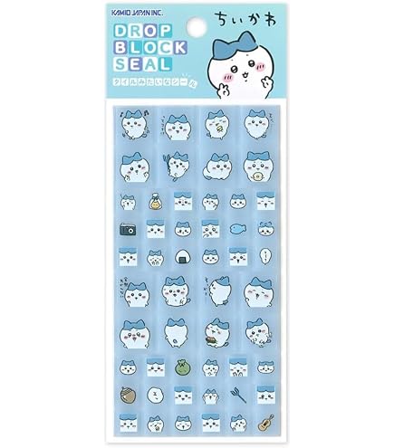 Amazon.co.jp: 【38.ハチワレ】 ちいかわ ダイカットステッカーセット2