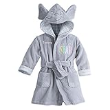 Disney ディズニー Dumbo ダンボなりきりオーガニックコットンフード付きバスローブ [並行輸入品]