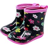 GudeHome 子供用 レインブーツ 女の子 レインシューズ キッズ 雨靴 可愛い長靴 軽量 安全 乳児 幼児 小学生