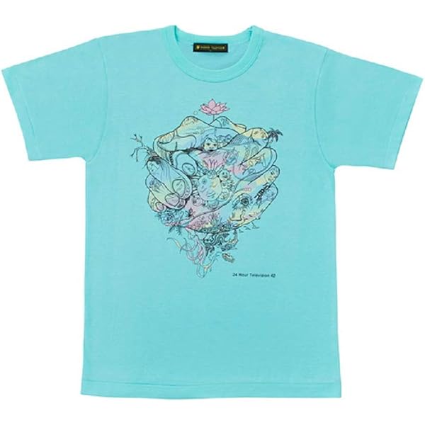 Amazon | ピンク サイズS 2021 24時間テレビ チャリTシャツ | T
