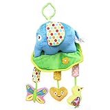 Elephant lovely-kids-baby-plush-doll-hanging-bells-wind-chime-rattle-toysdevelopmental