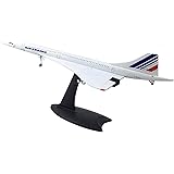 Josenidny 1/200コンコルド超音速旅客機 エールフランス航空モデル 静的ディスプレイコレクション用