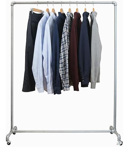 Amazon.co.jp: W STANDARD インダストリアル アイアンハンガー