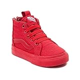 Vans (バンズ)Toddler Sk8 Hi Skate Shoe Red/Mono 靴 スケートシューズ 10 [並行輸入品]