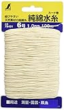 シンワ測定 純綿水糸 カード巻 6号 1.cm 100m 78491