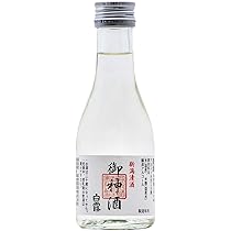 Amazon.co.jp: 御神酒 お神酒 おみき 日本酒 白露 しらつゆ 普通