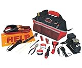 Apollo DT9771 Precision Tools Roadside Took Kit in Soft Sided Bag, Includes Air Compressor, 53-Piece